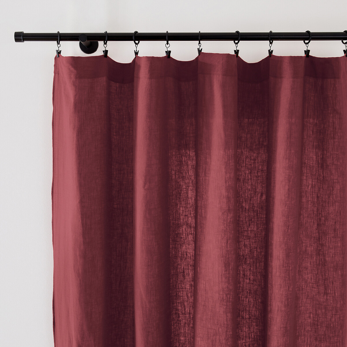 Κουρτίνα από προπλυμένο λινό 180x135 cm