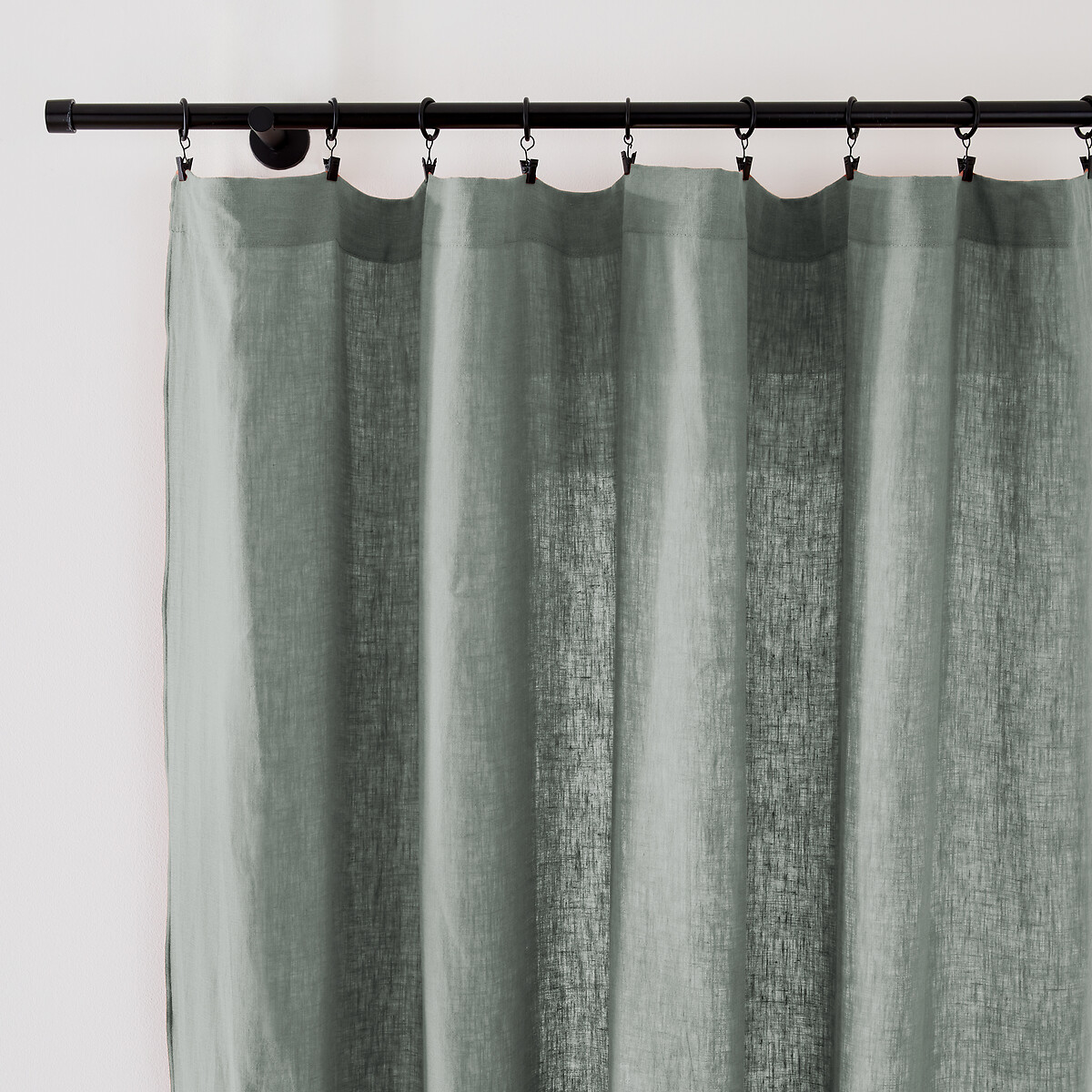 Κουρτίνα από προπλυμένο λινό 180x135 cm