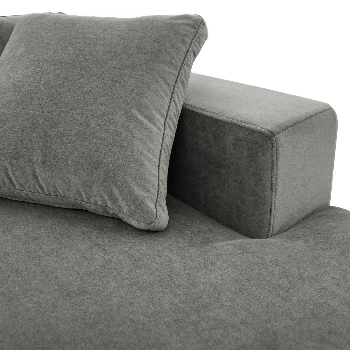 Ανάκλιντρο από βελούδο stonewashed, Horus