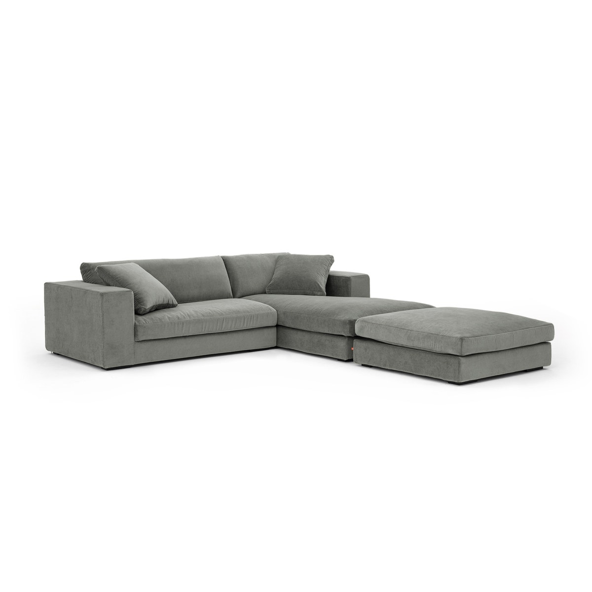 Ανάκλιντρο από βελούδο stonewashed, Horus