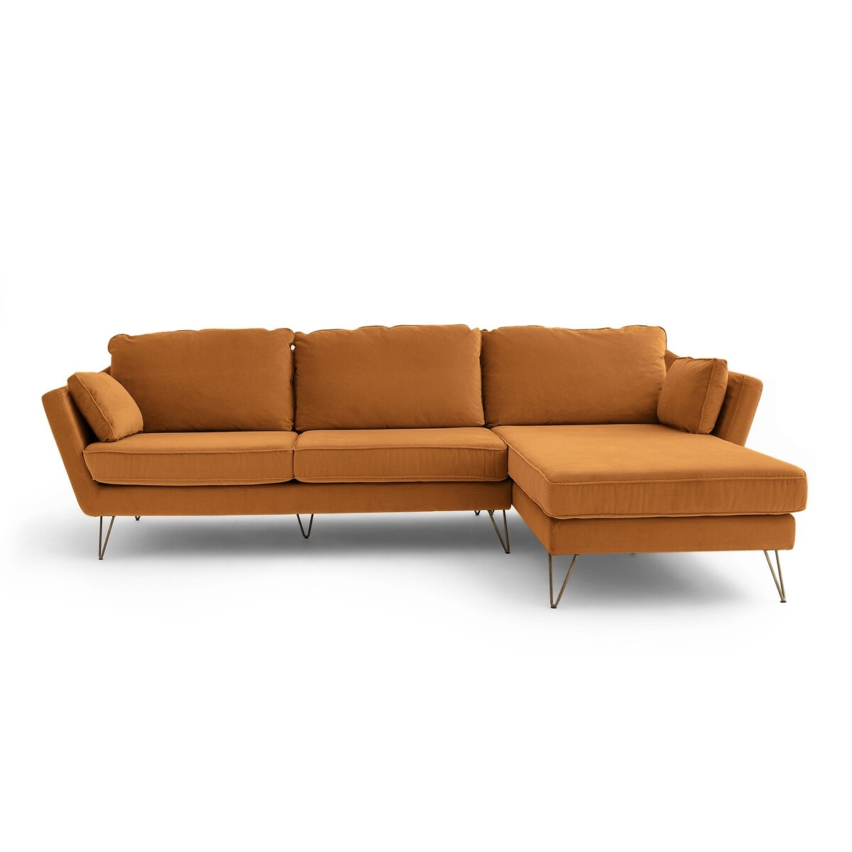 Γωνιακός καναπές από βελούδο, Topim