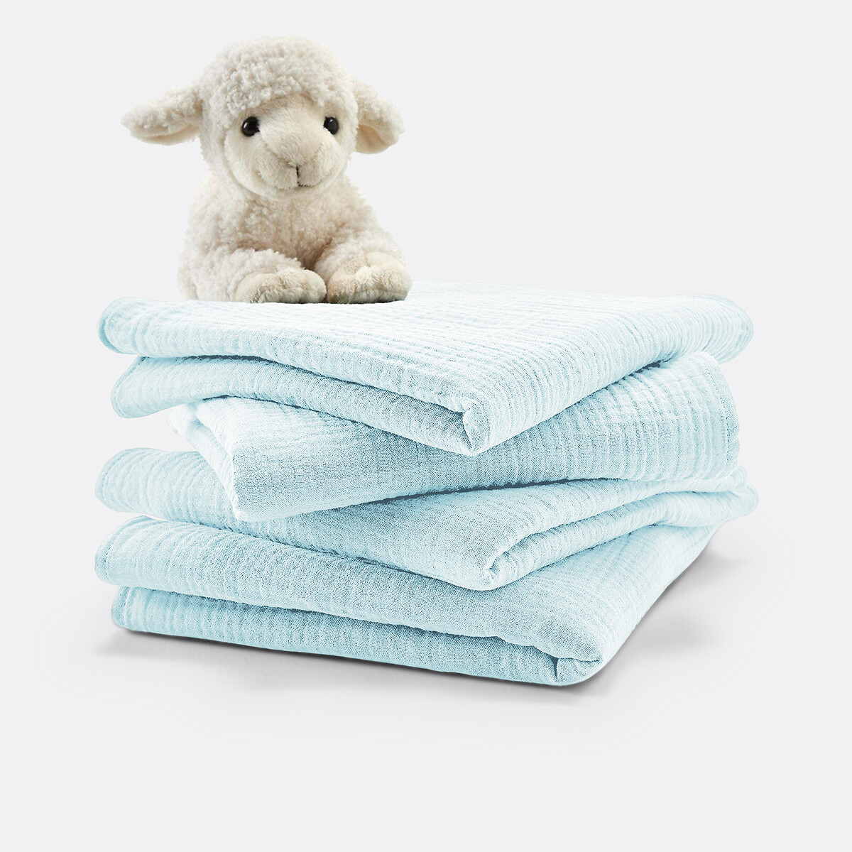 Σετ 4 μεγάλες πάνες από βαμβακερή γάζα