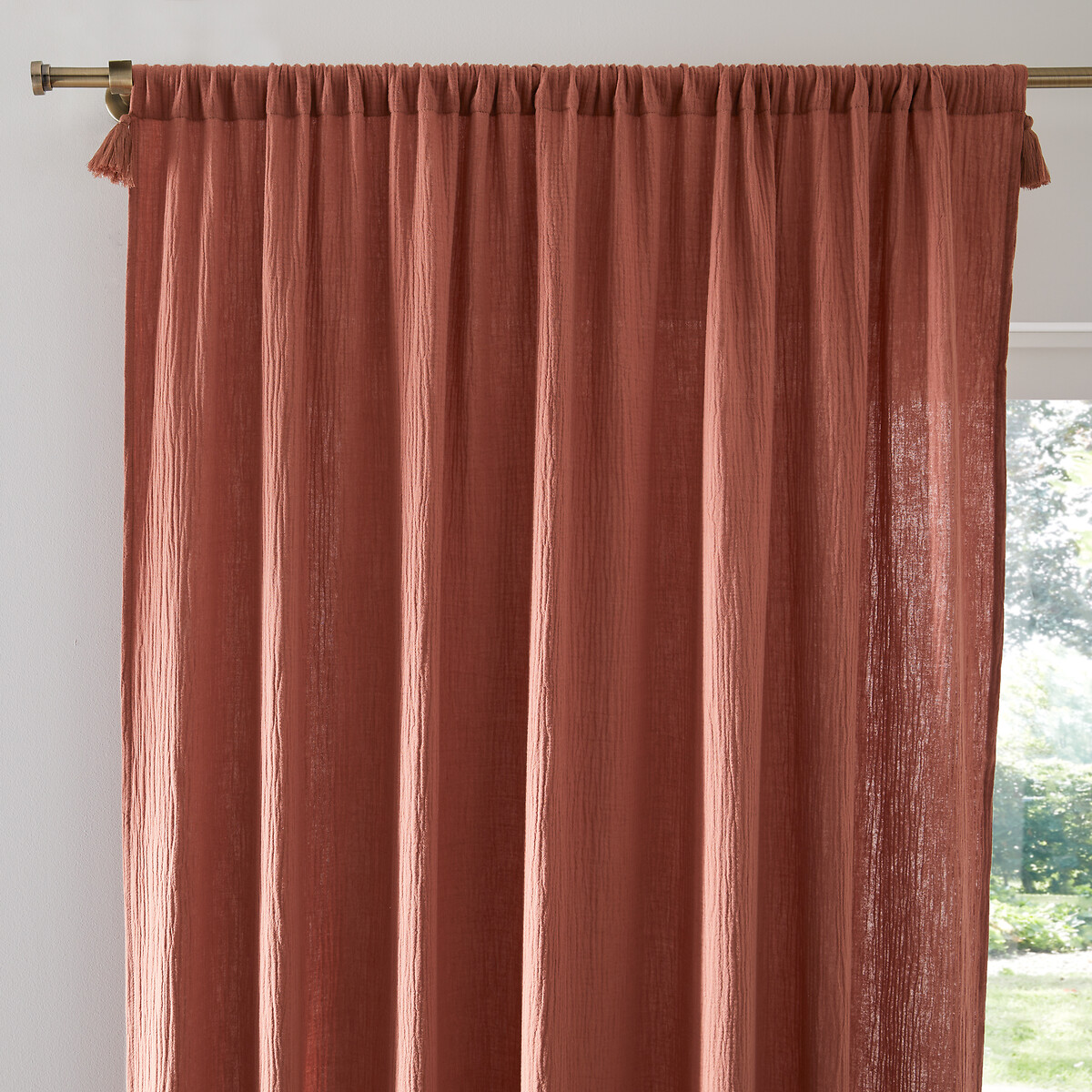 La Redoute Interieurs Κουρτίνα από βαμβακερή γάζα 180x140 cm