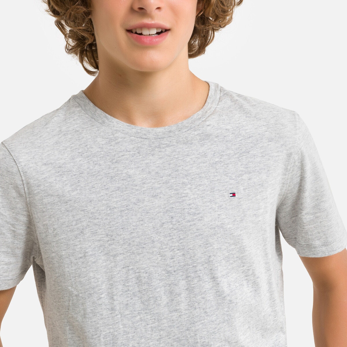 ΠΑΙΔΙ | Μπλούζες & Πουκάμισα | T-shirts Μπλούζα από οργανικό βαμβάκι με στρογγυλή λαιμόκοψη, 12-16 ετών