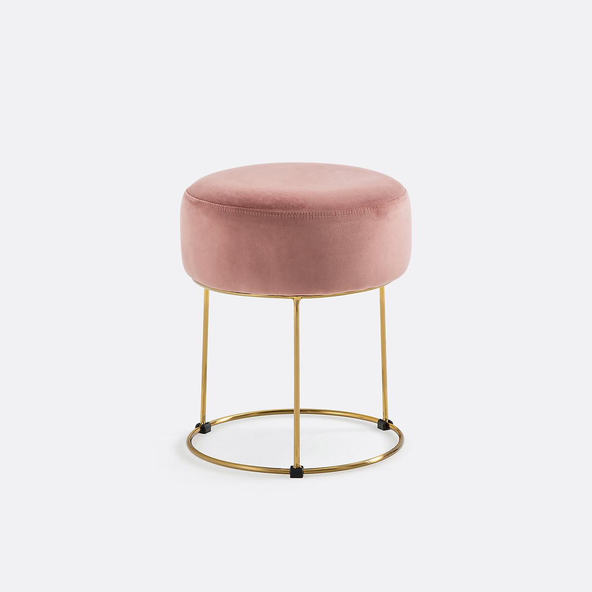 La Redoute Interieurs Βελουτέ σκαμπό Μ35xΠ35xΥ43cm