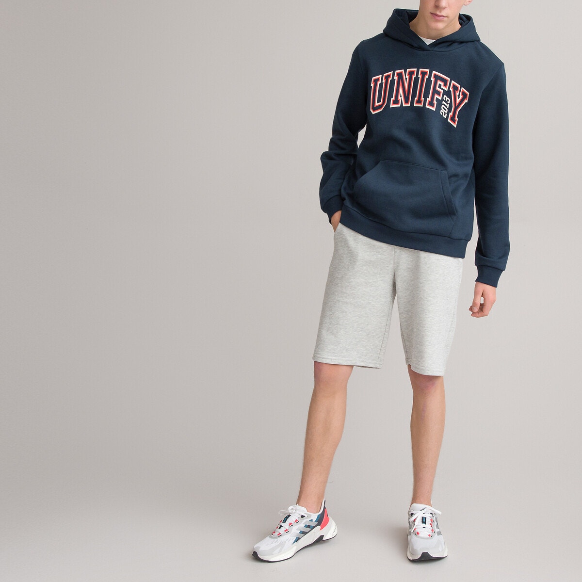 La Redoute Collections Αθλητική βερμούδα από φανέλα