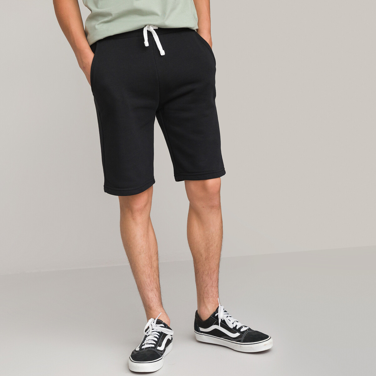 La Redoute Collections Αθλητική βερμούδα από φανέλα