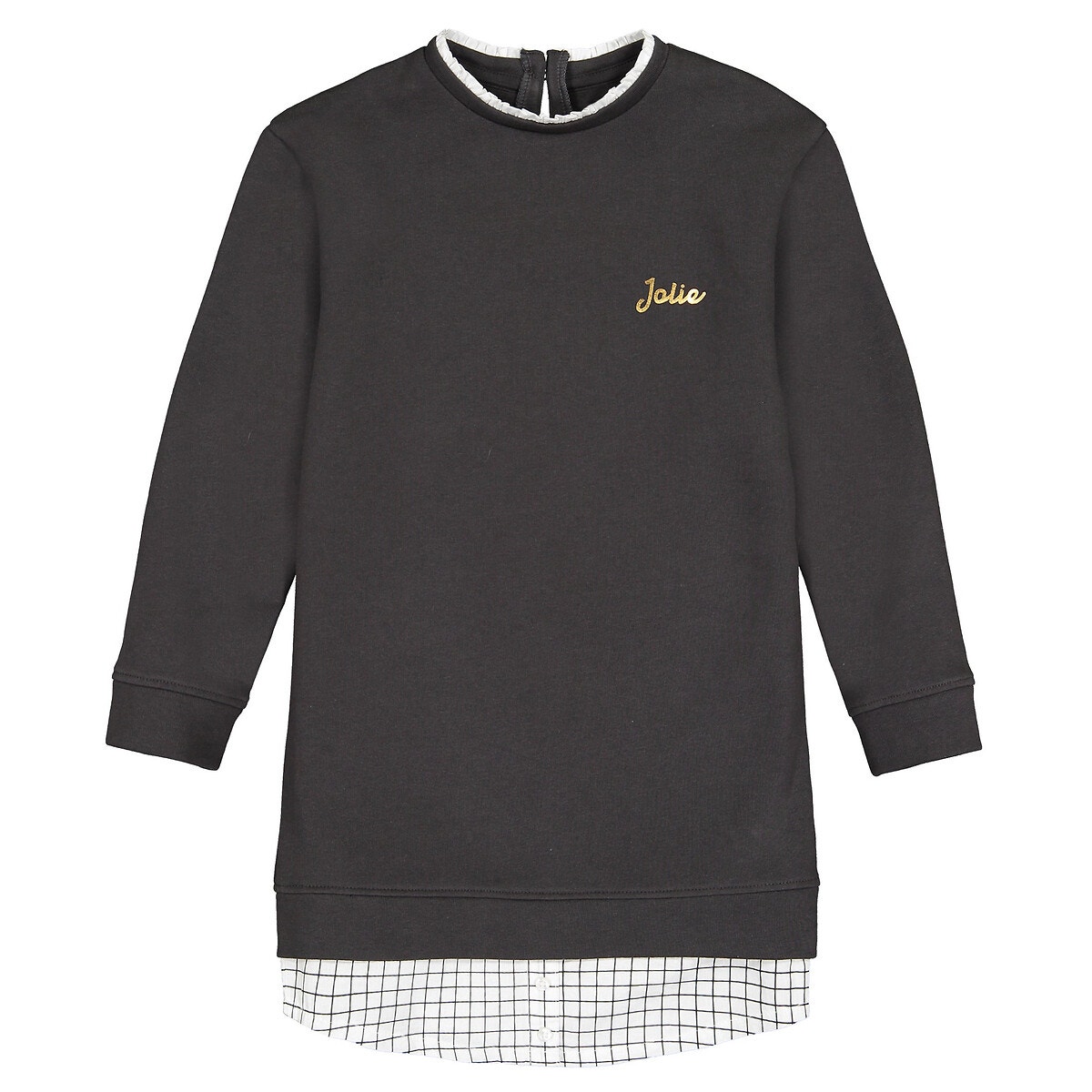 Μακρυμάνικο ίσιο φόρεμα