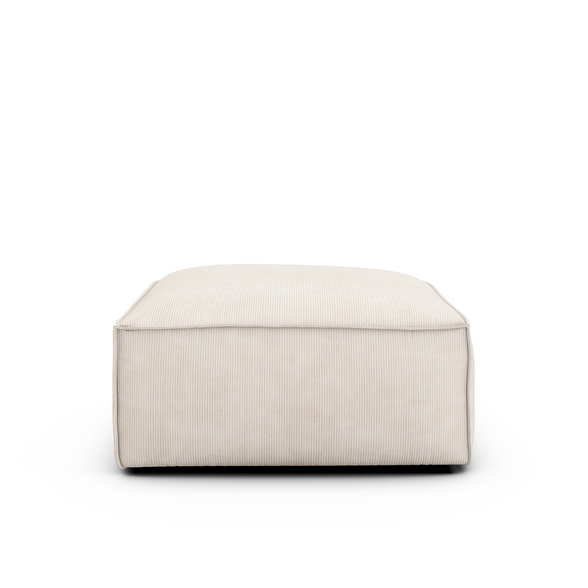 La Redoute Interieurs Ταμπουρέ σύνθεσης από βελούδο κοτλέ Μ95xΠ80xΥ46cm