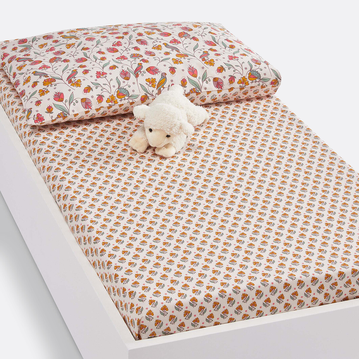 La Redoute Interieurs Παιδικό σεντόνι με λάστιχο 60x120 cm