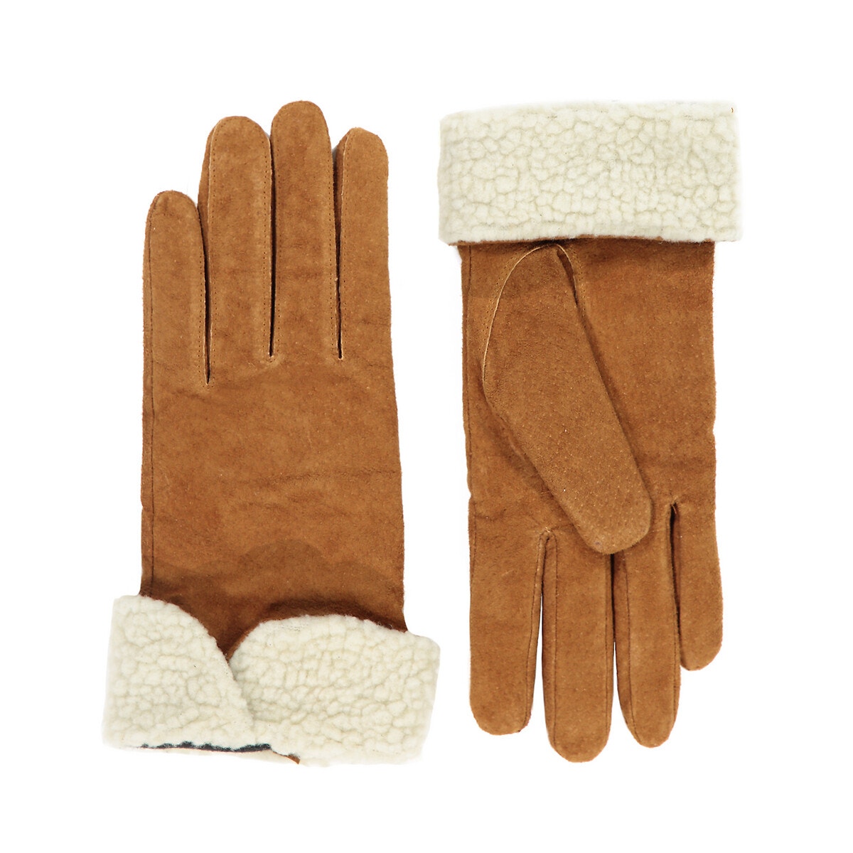 ΓΥΝΑΙΚΑ | Αξεσουάρ | Γάντια & κασκόλ Δερμάτινα γούνινα γάντια
