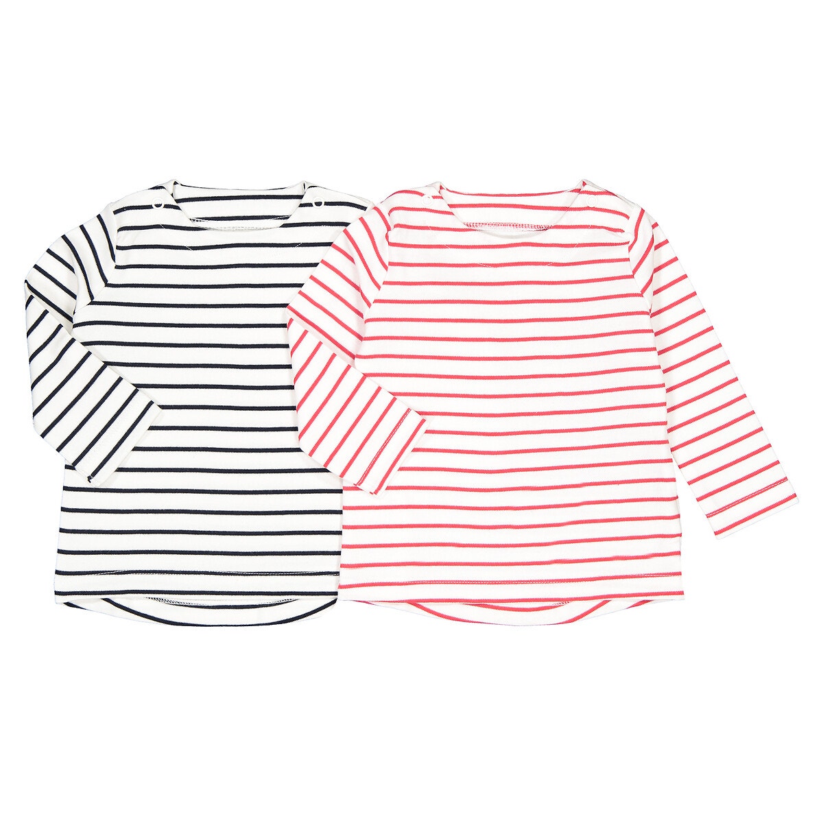 Σετ 2 μπλουζάκια σε στυλ μαρινιέρας, 1 μηνός-4 ετών ΠΑΙΔΙ | Βρεφικά | Μπλούζες & Πουκάμισα | T-shirts