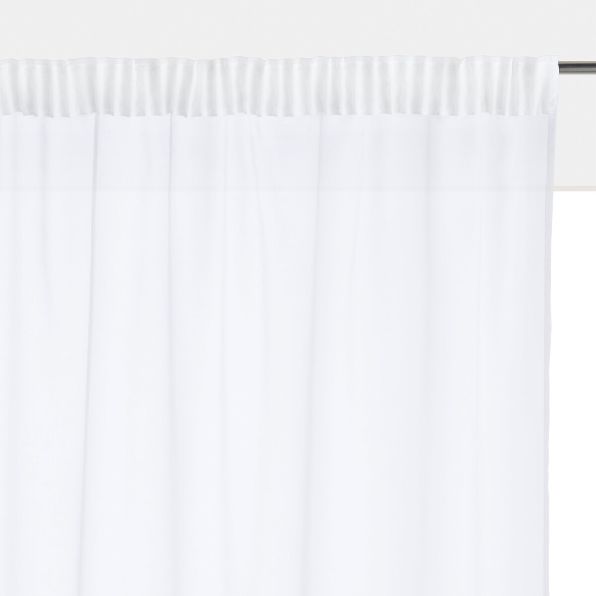 SO'HOME Βουάλ κουρτίνα με τρέσα που σουρώνει 180x140 cm