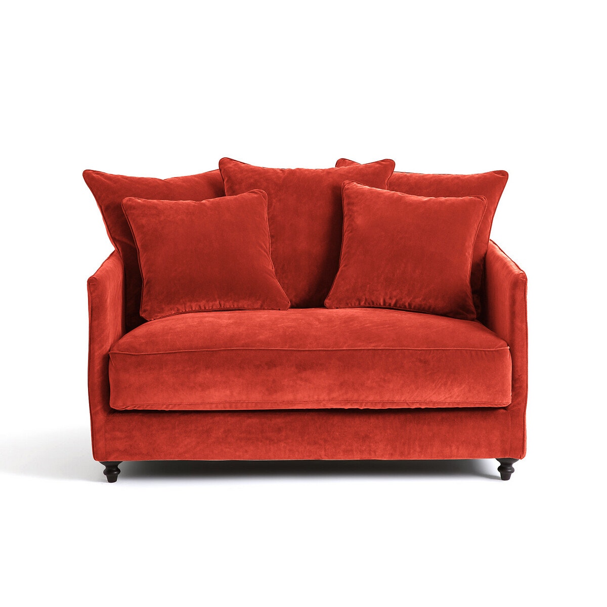 AM.PM 2θέσιος πτυσσόμενος καναπές από βελούδο Μ105xΠ133xΥ93cm