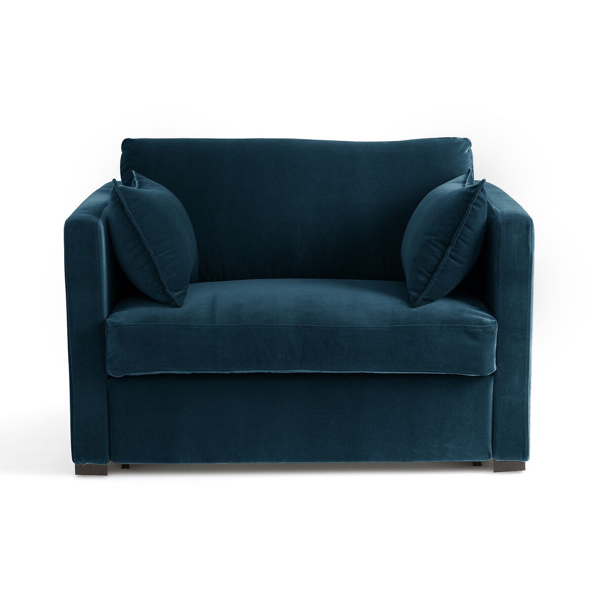 AM.PM 2θέσιος πτυσσόμενος καναπές από βελούδο Μ98xΠ127xΥ87cm