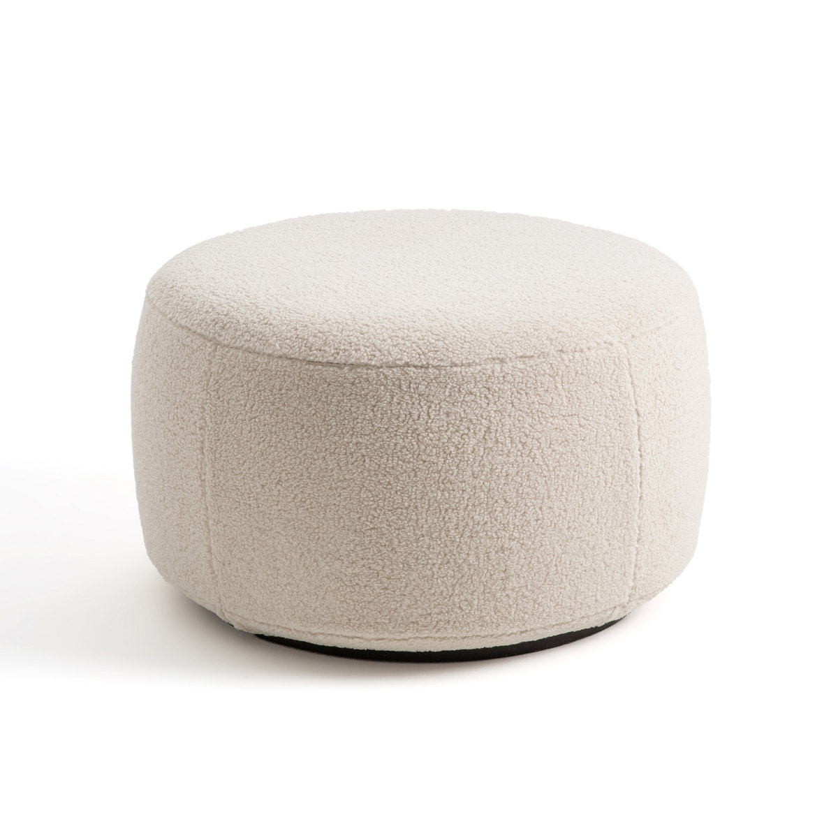 Υποπόδιο Rosebury XL με μπουκλέ ταπετσαρία Μ60xΠ60xΥ35cm