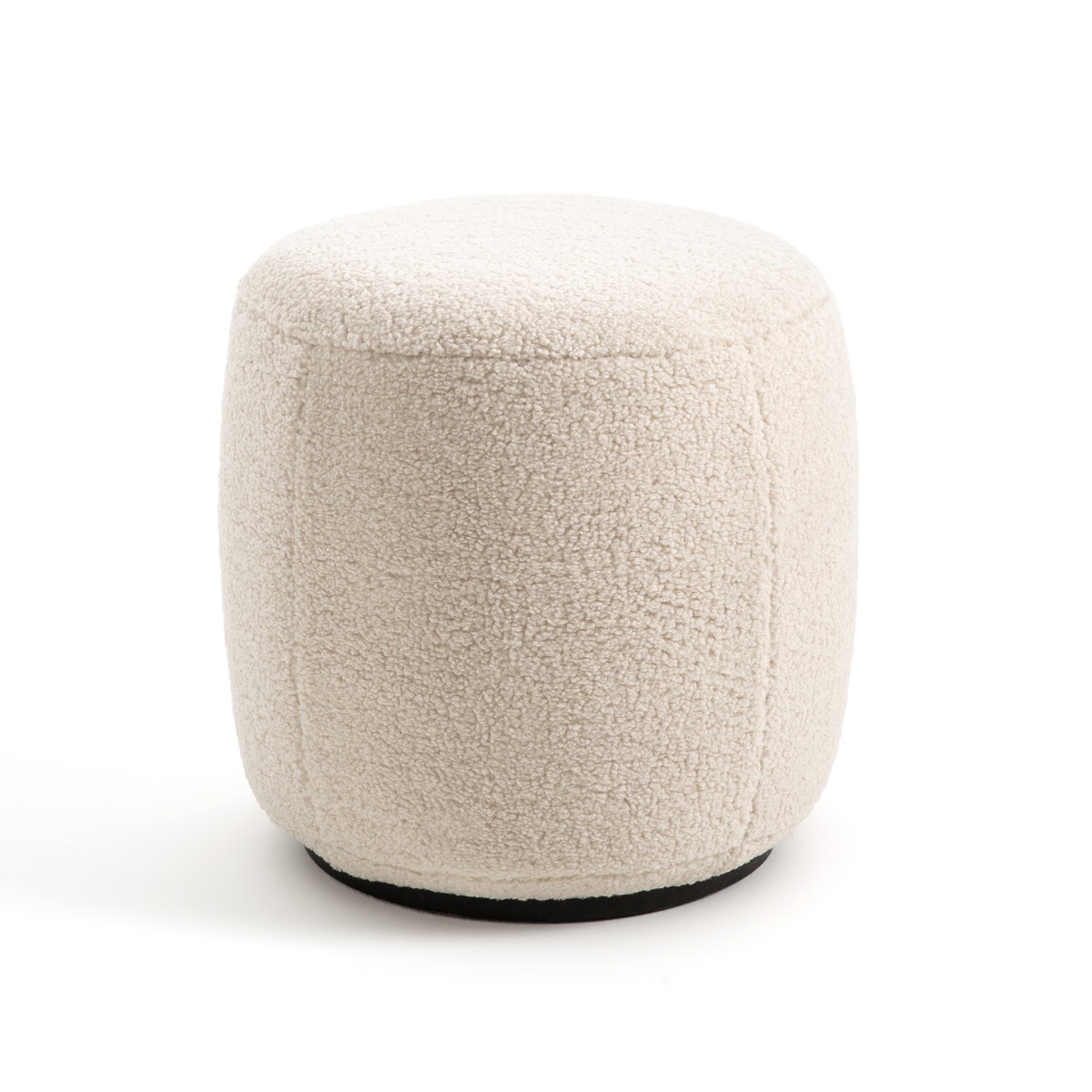 Υποπόδιο Rosebury με μπουκλέ ταπετσαρία Μ39xΠ39xΥ40cm