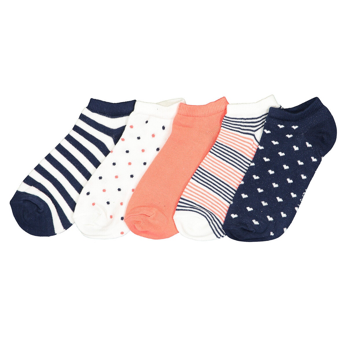 Pack of 5 Pairs of Cotton Mix Trainer Socks ΠΑΙΔΙ | Παπούτσια | Κάλτσες & καλσόν