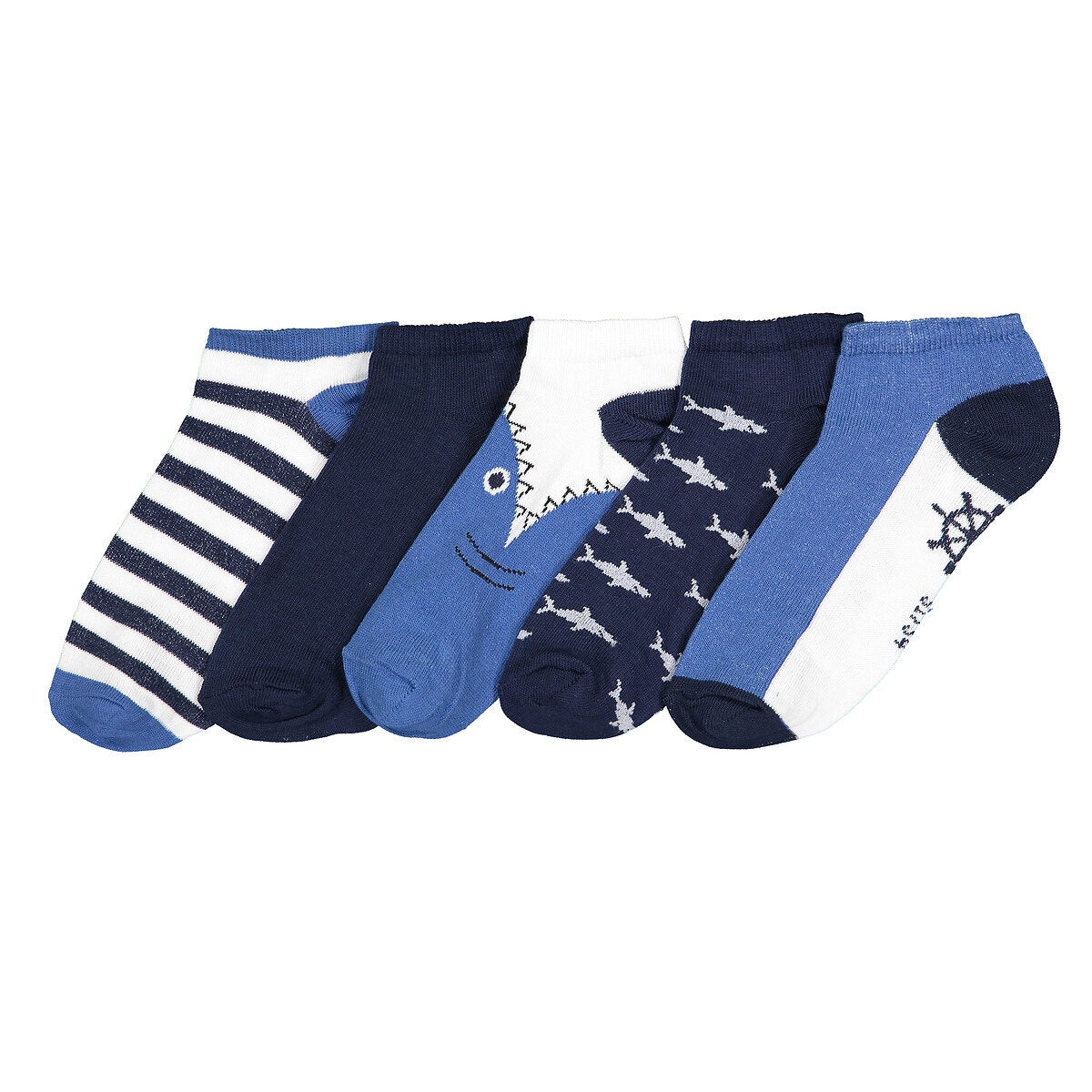 Pack of 5 Pairs of Cotton Mix Trainer Socks ΠΑΙΔΙ | Παπούτσια | Κάλτσες & καλσόν