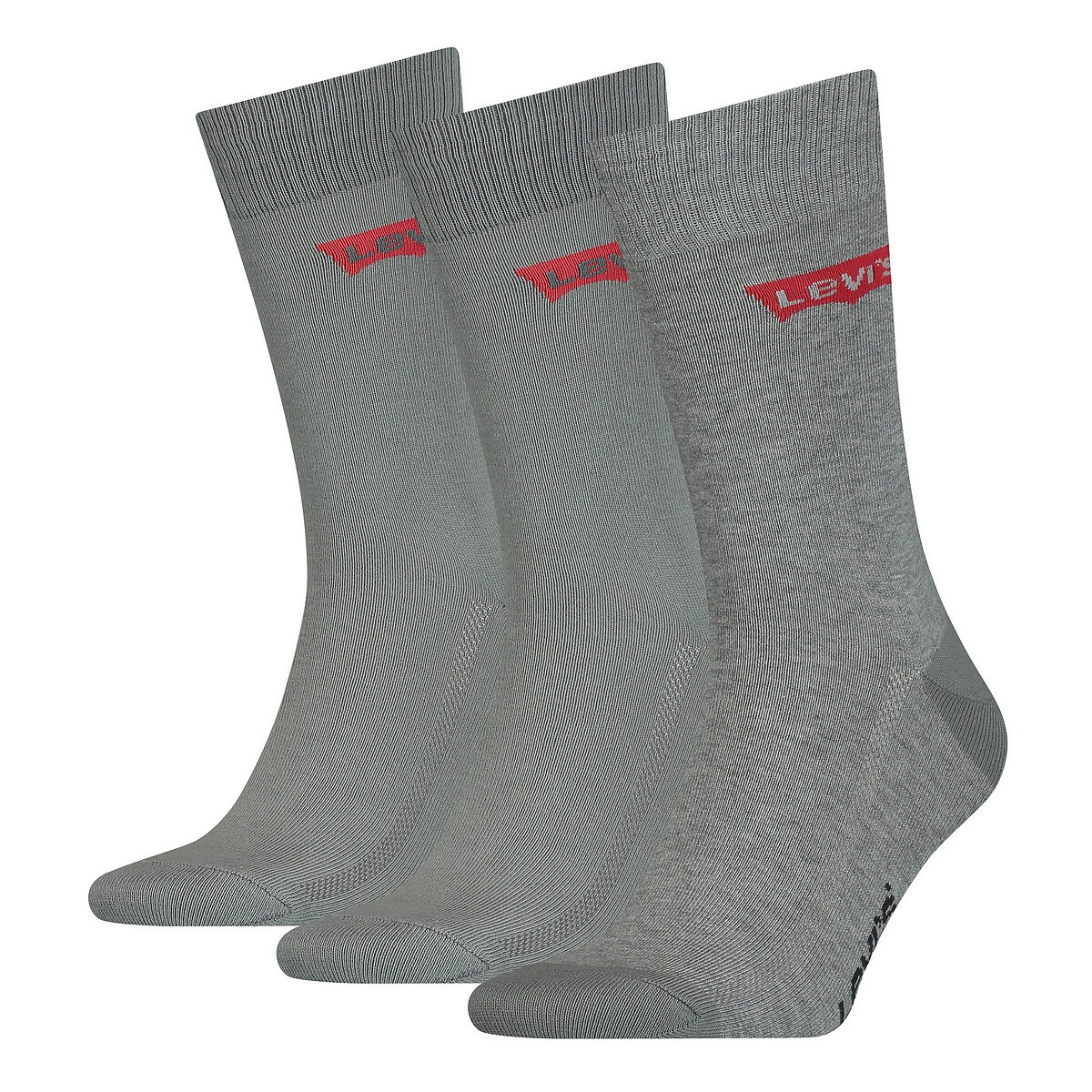 Pack of 3 Pairs of Ankle-High Socks in Cotton Mix
