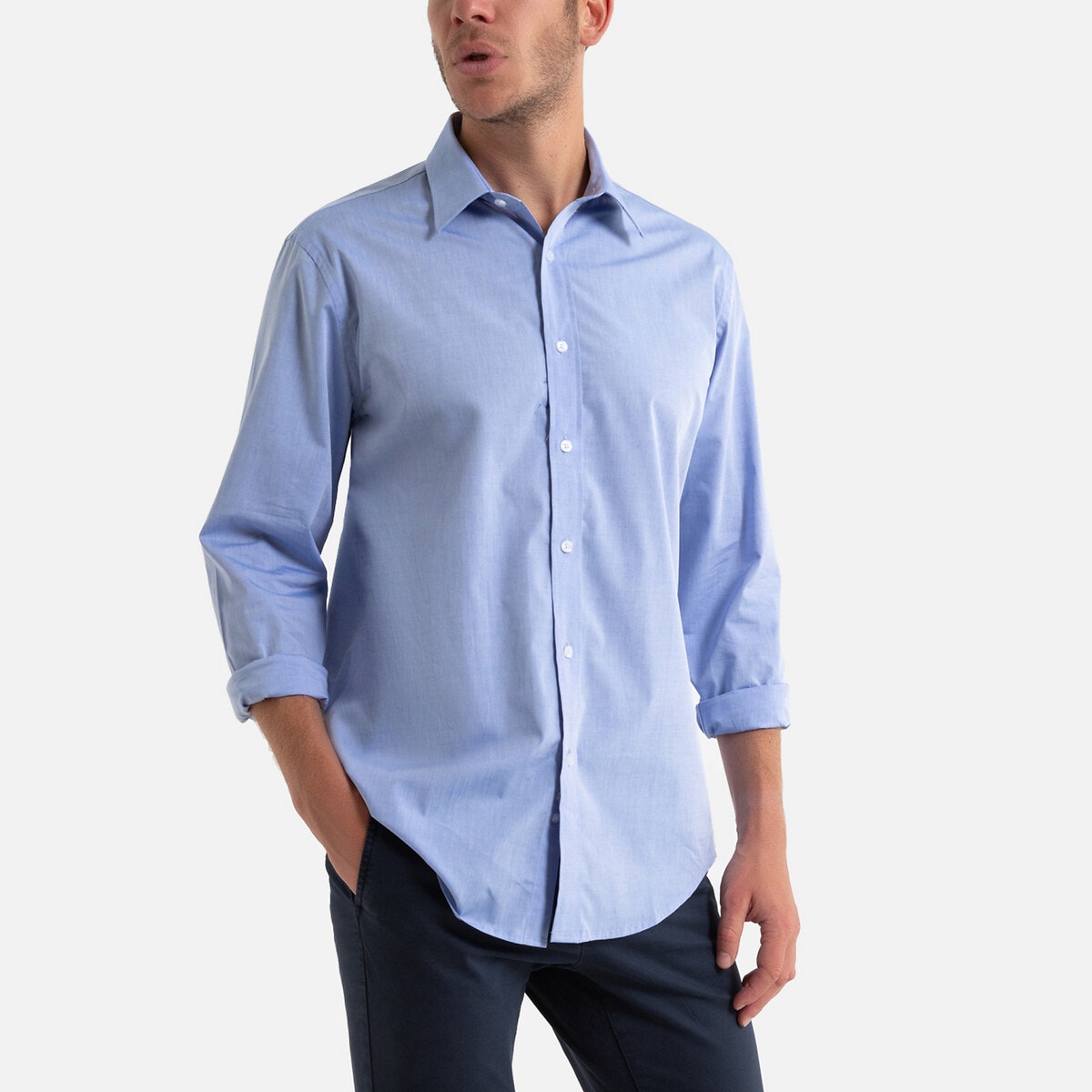 Μακρυμάνικο slim πουκάμισο ΑΝΔΡΑΣ | Μπλούζες & Πουκάμισα | Πουκάμισα
