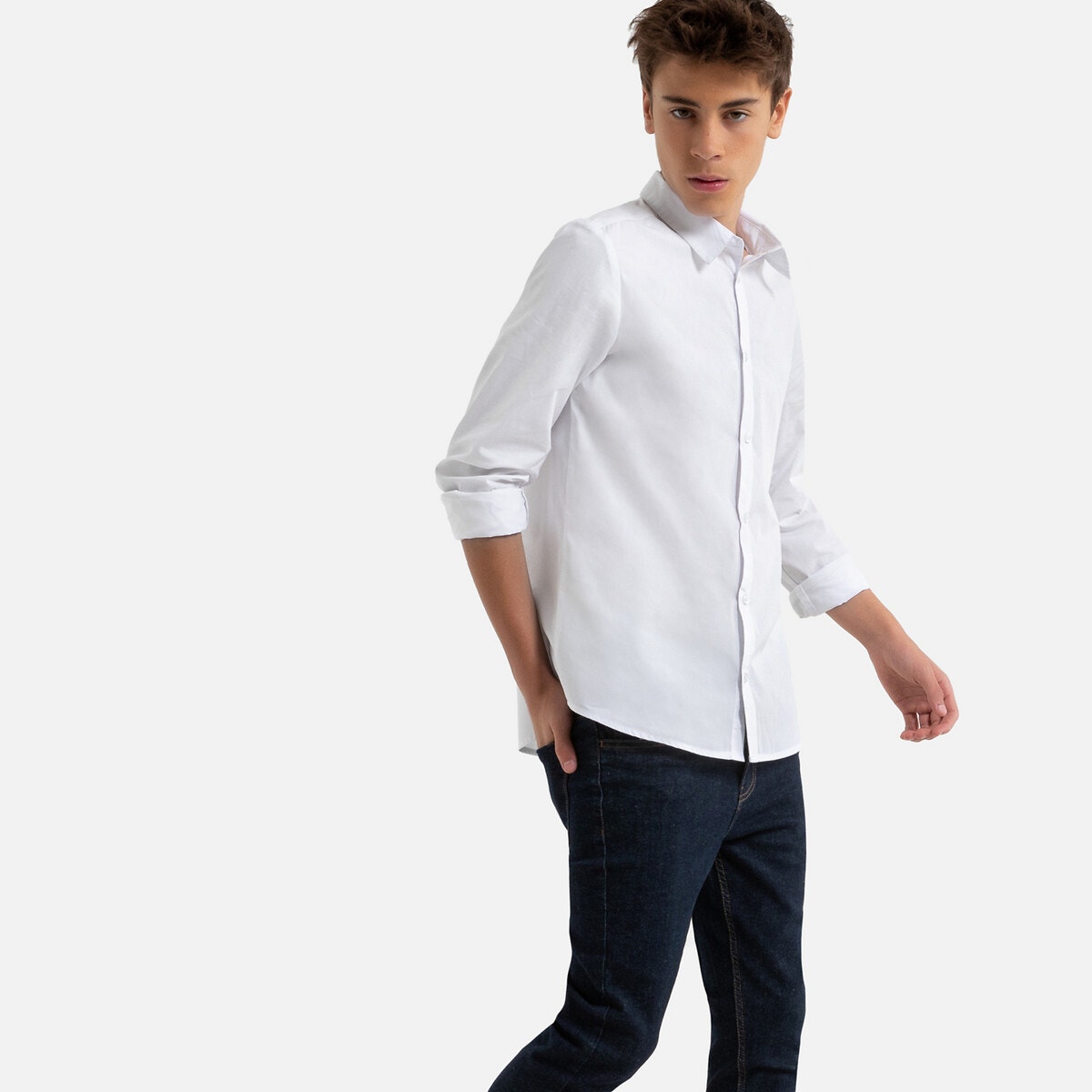 Μακρυμάνικο πουκάμισο, 10-18 ετών ΠΑΙΔΙ | Μπλούζες & Πουκάμισα | Πουκάμισα