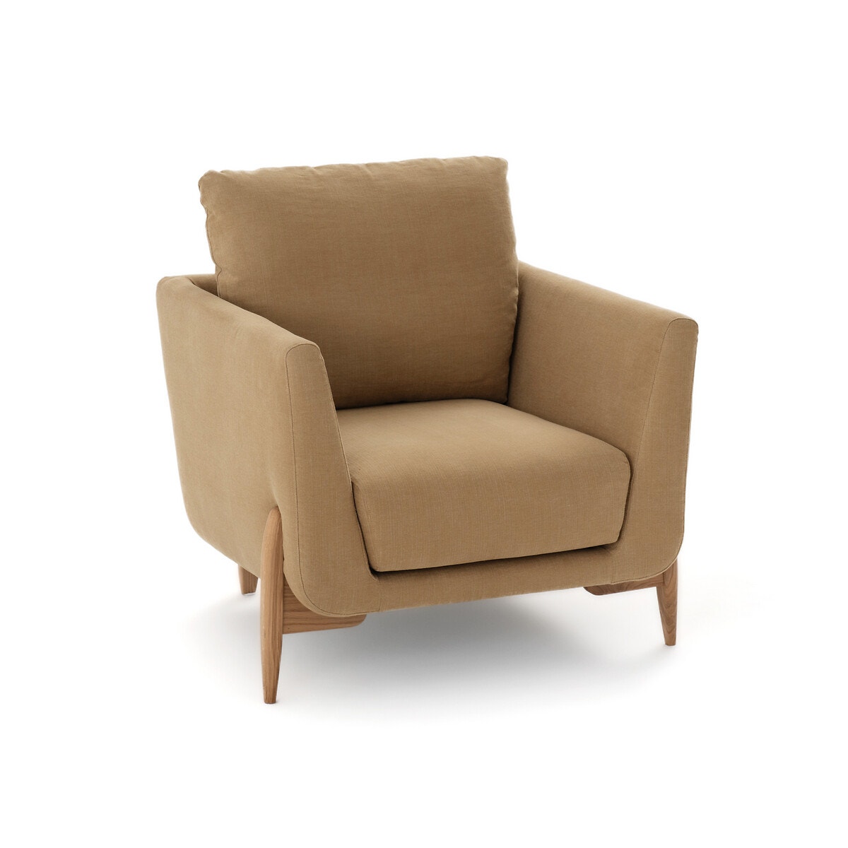 La Redoute Interieurs Πολυθρόνα με ταπετσαρία από βαμβάκι/λινό