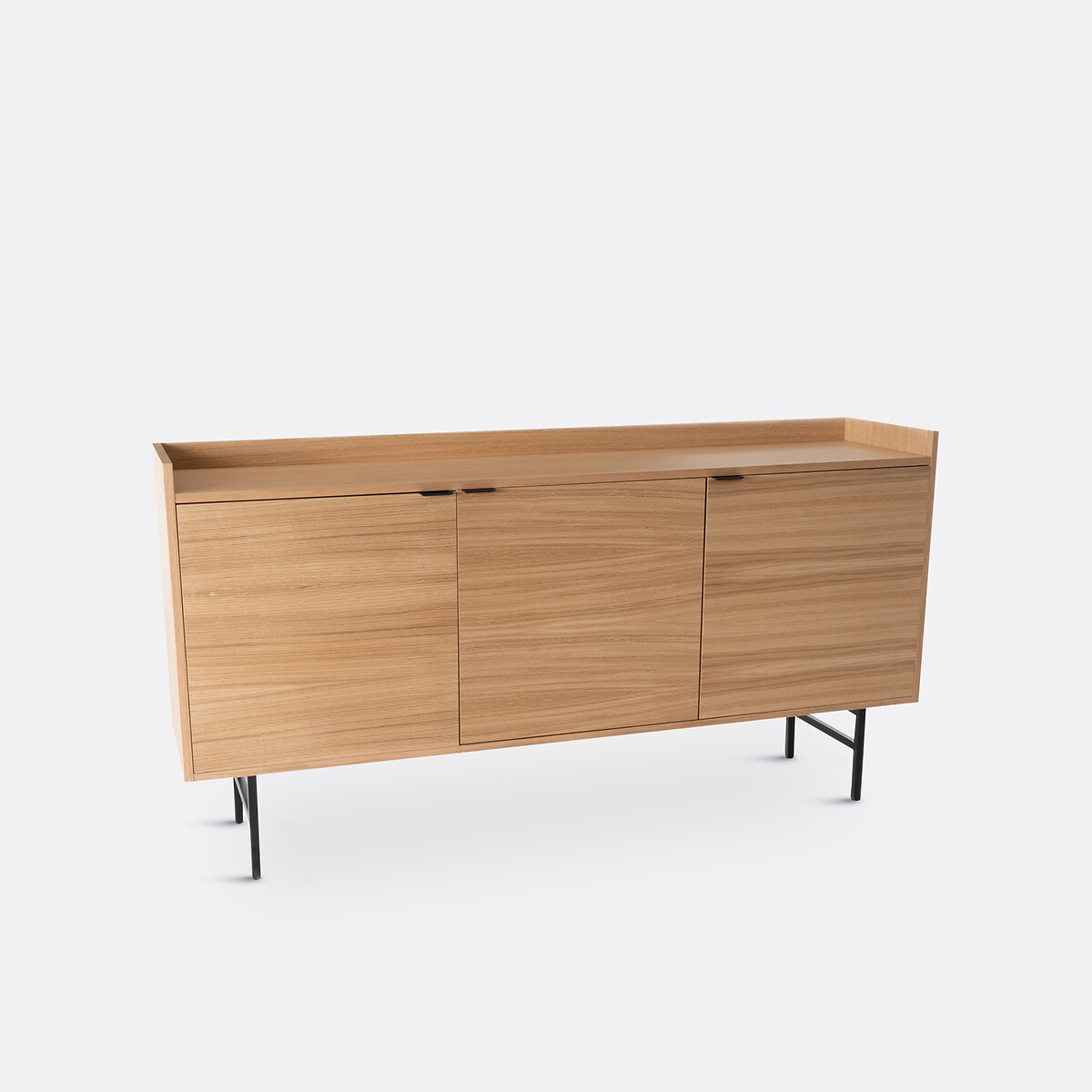 La Redoute Interieurs Μπουφές από ξύλο δρυ με 3 πόρτες Μ40xΠ175xΥ60cm