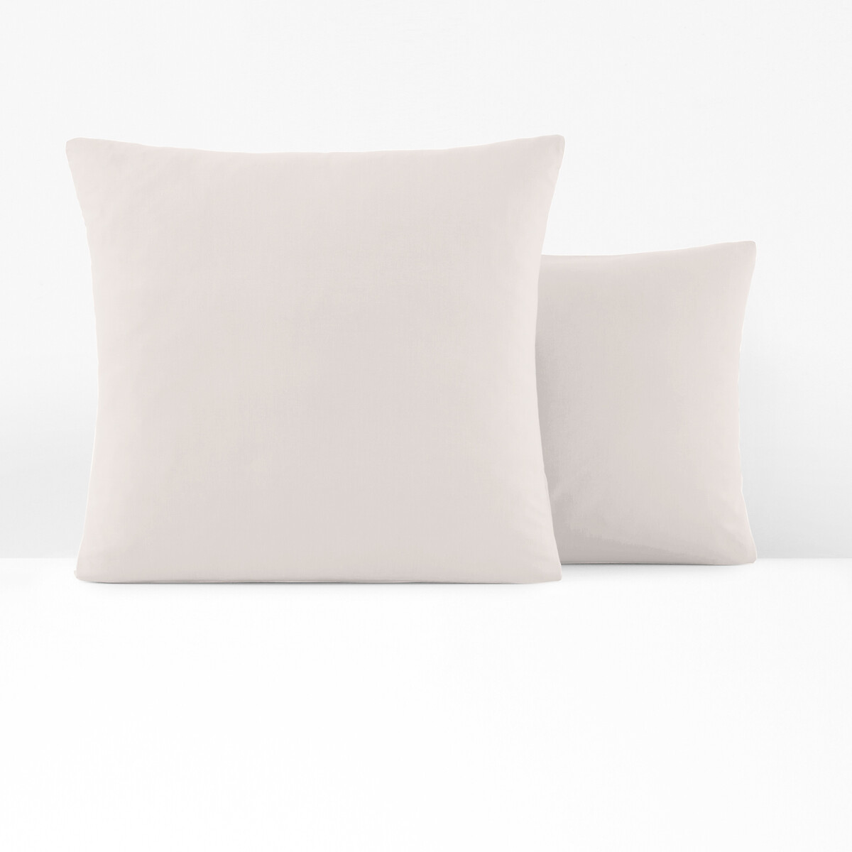 La Redoute Interieurs Μονόχρωμη μαξιλαροθή από οργανικό βαμβάκι 50x70 cm
