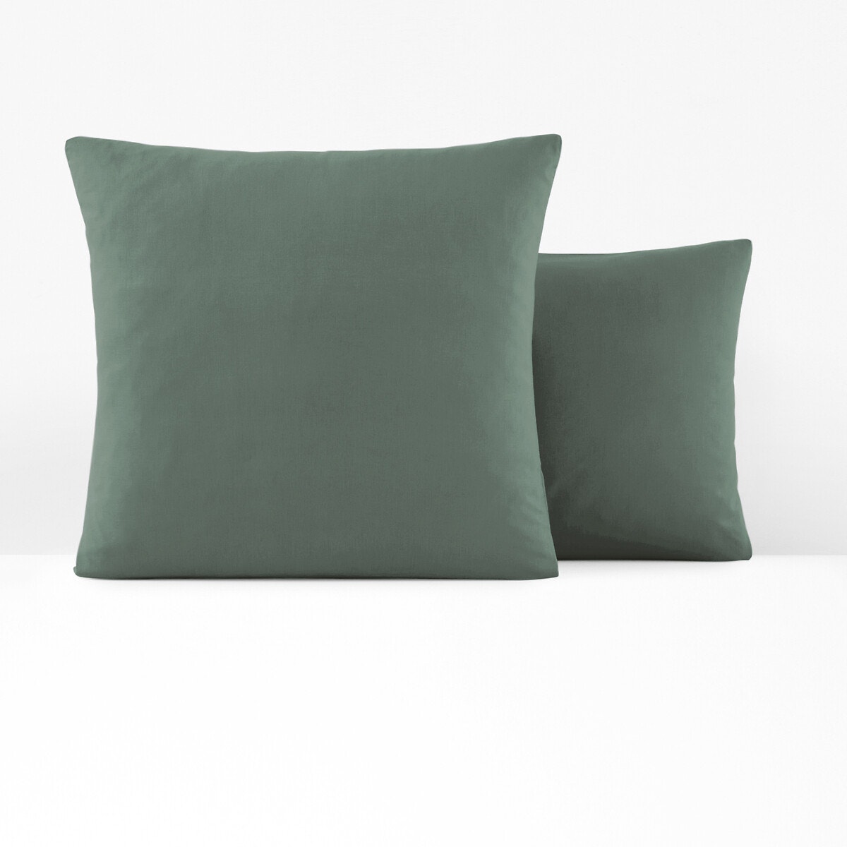 Μονόχρωμη μαξιλαροθή από οργανικό βαμβάκι 50x70 cm