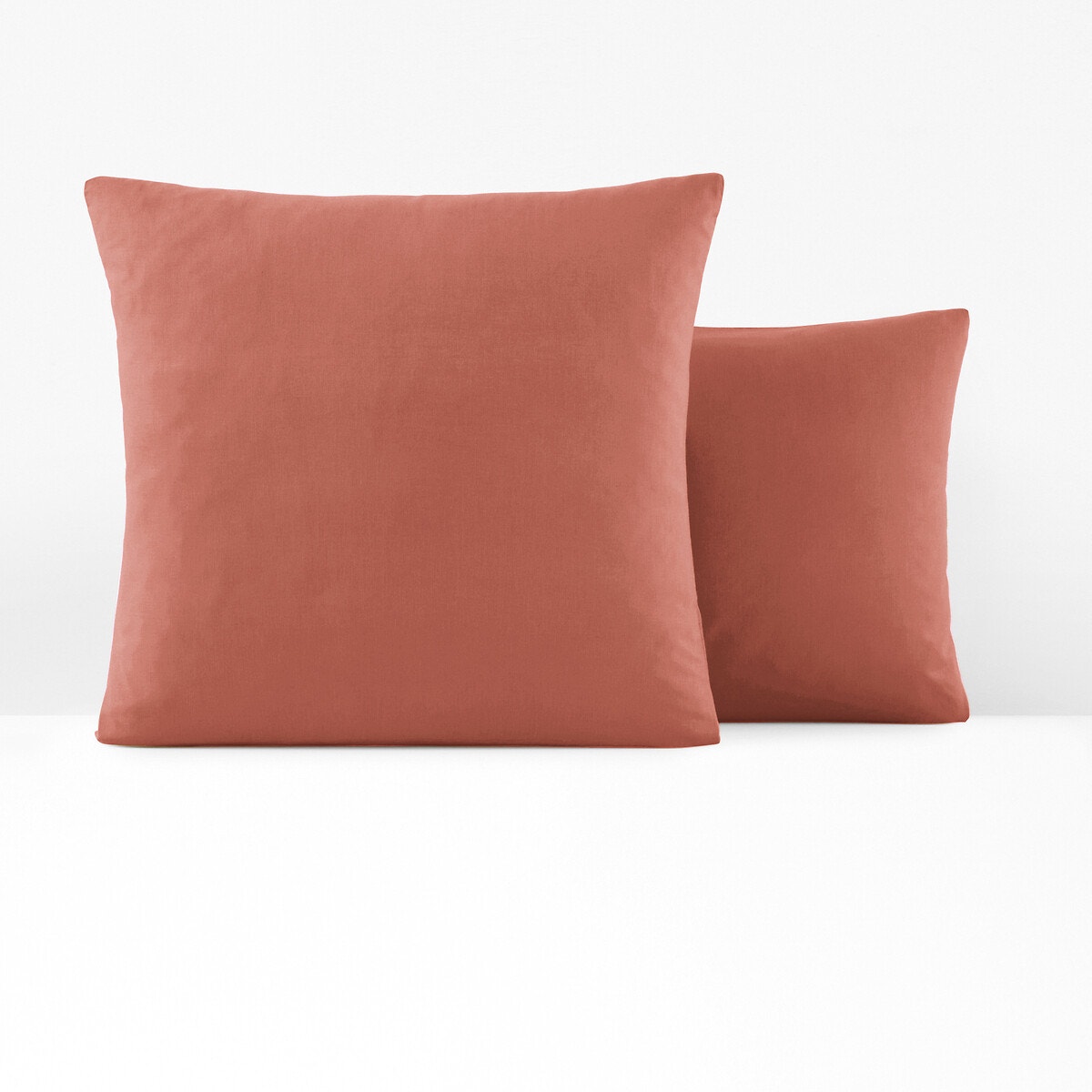 Μονόχρωμη μαξιλαροθή από οργανικό βαμβάκι 50x70 cm