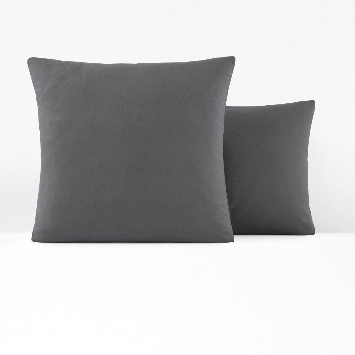 Μονόχρωμη μαξιλαροθή από οργανικό βαμβάκι 50x70 cm