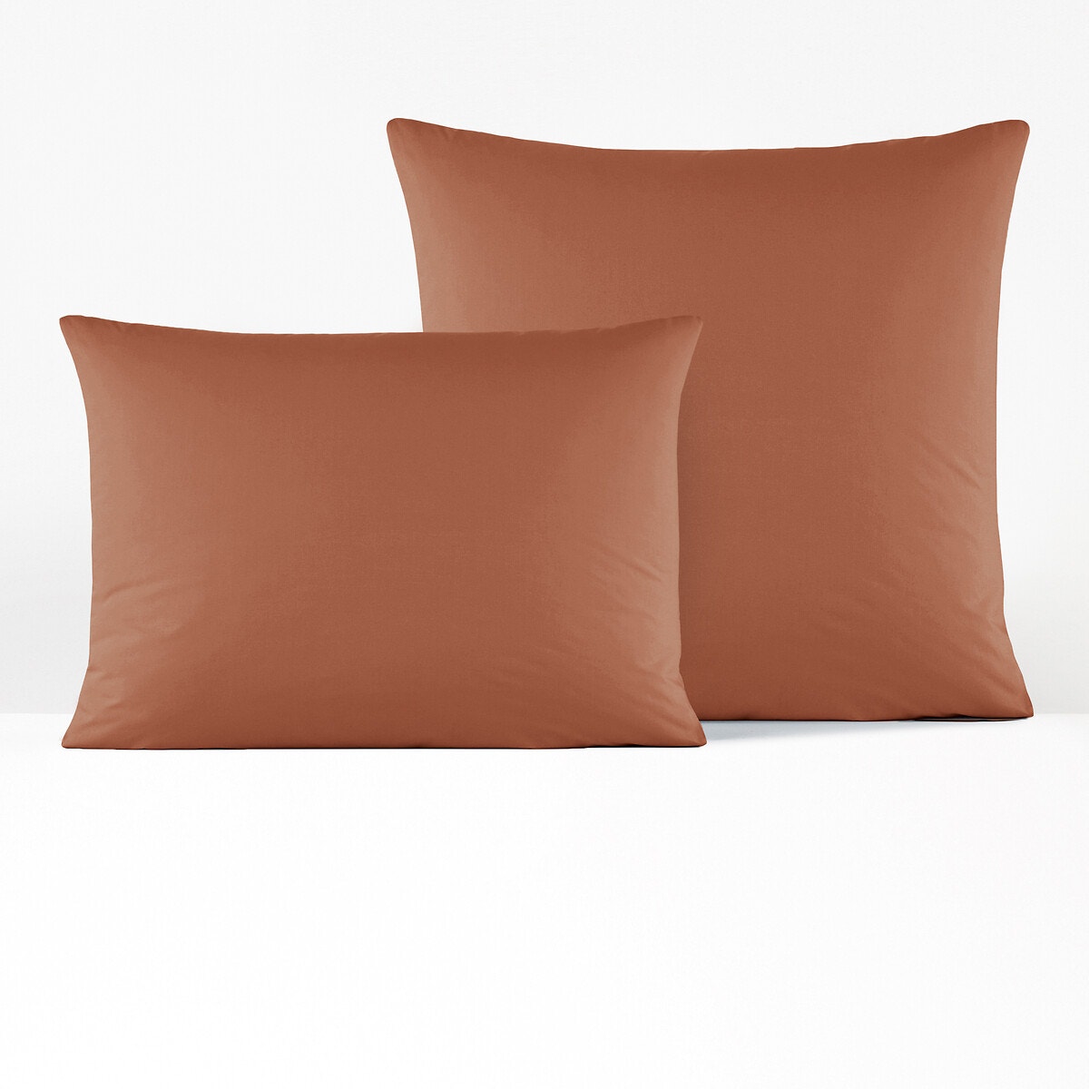 Μονόχρωμη μαξιλαροθήκη από βαμβακερό περκάλι 50x70 cm