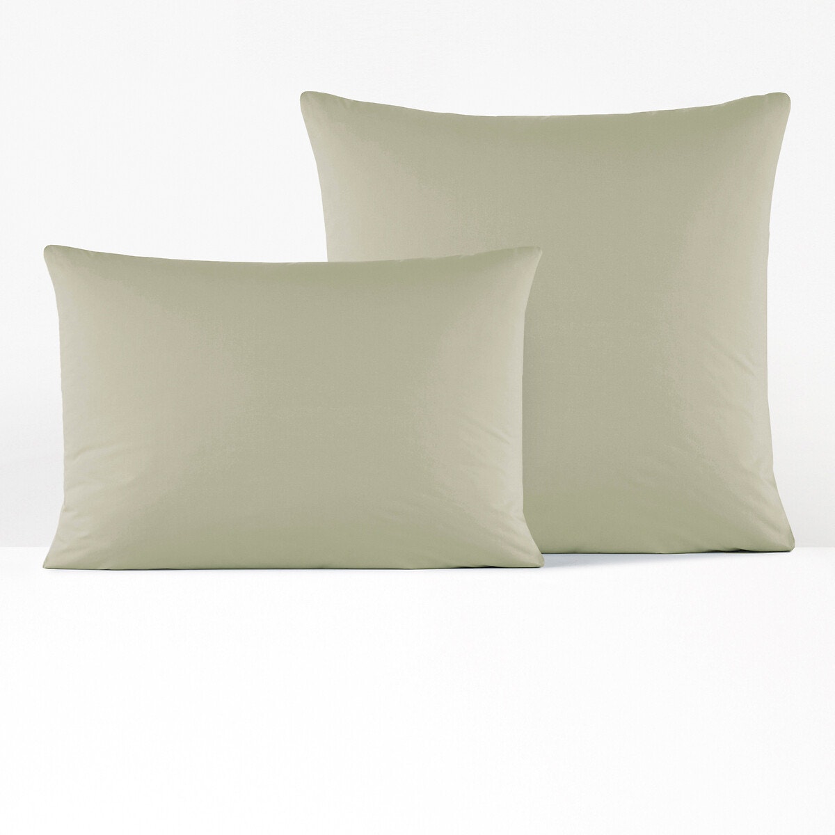 Μονόχρωμη μαξιλαροθήκη από βαμβακερό περκάλι 70x70 cm