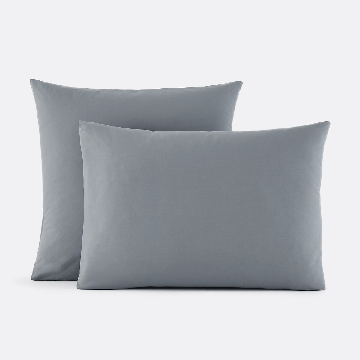 Μονόχρωμη μαξιλαροθήκη από βαμβακερό περκάλι 50x70 cm