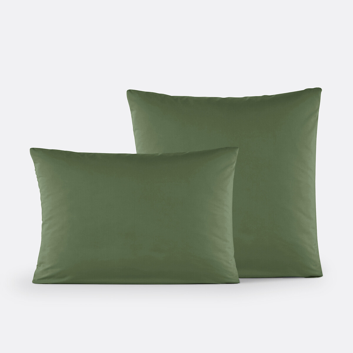 Μονόχρωμη μαξιλαροθήκη από βαμβακερό περκάλι 50x70 cm