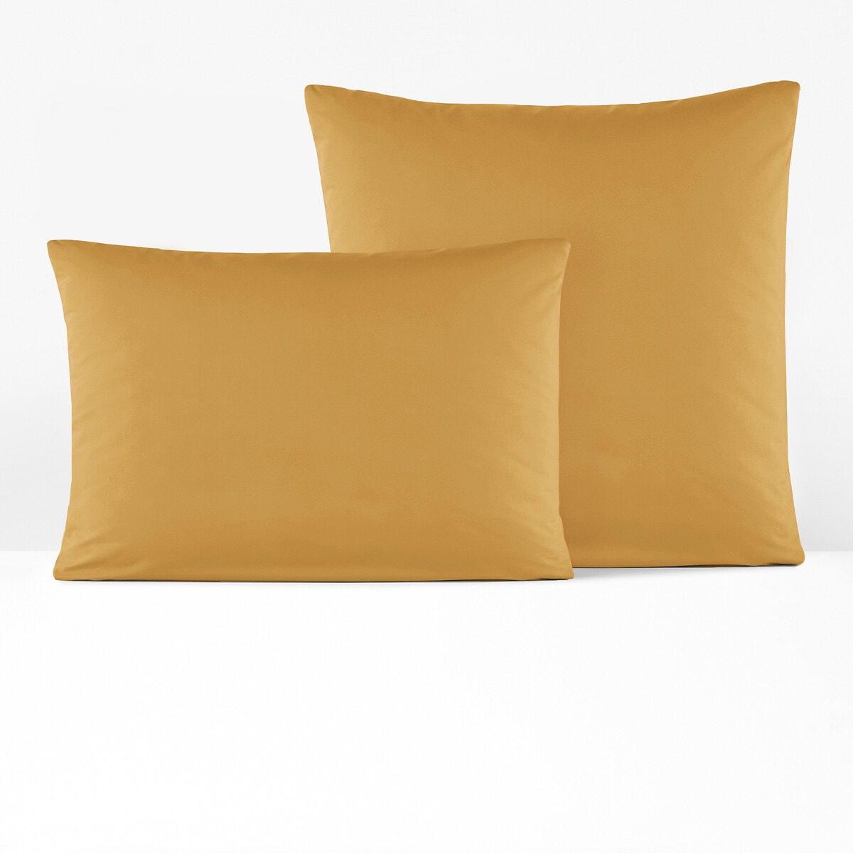 Μονόχρωμη μαξιλαροθήκη από βαμβακερό περκάλι 50x70 cm