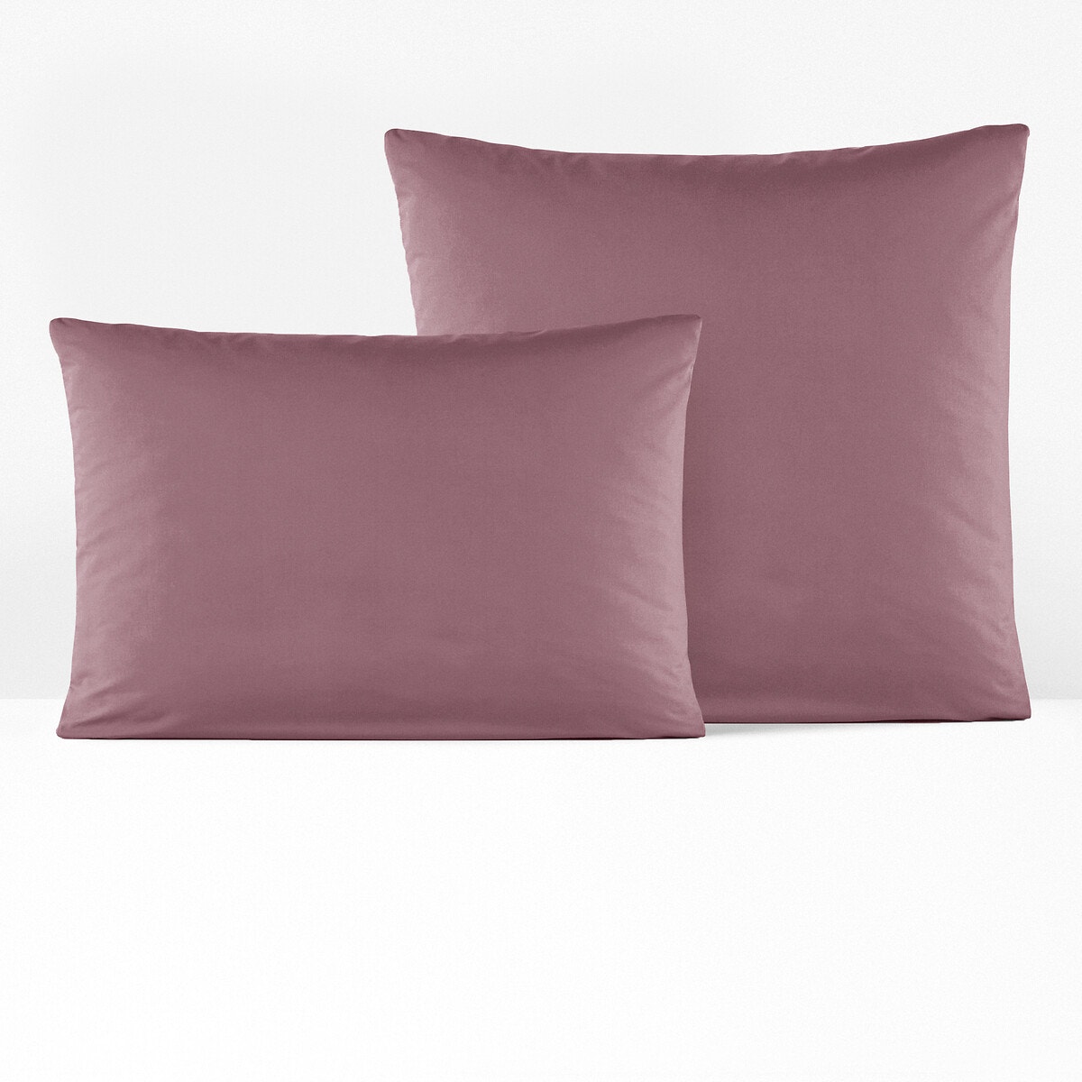 Μονόχρωμη μαξιλαροθήκη από βαμβακερό περκάλι 63x63 cm