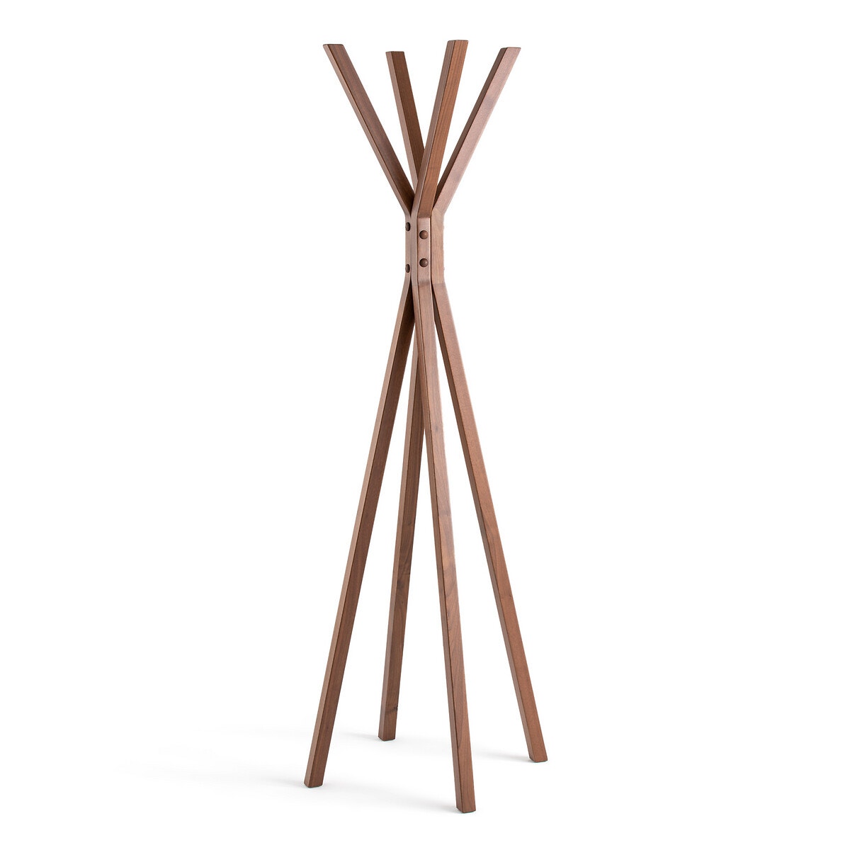 Καλόγερος από ξύλο καρυδιάς Μ60xΠ60xΥ171cm