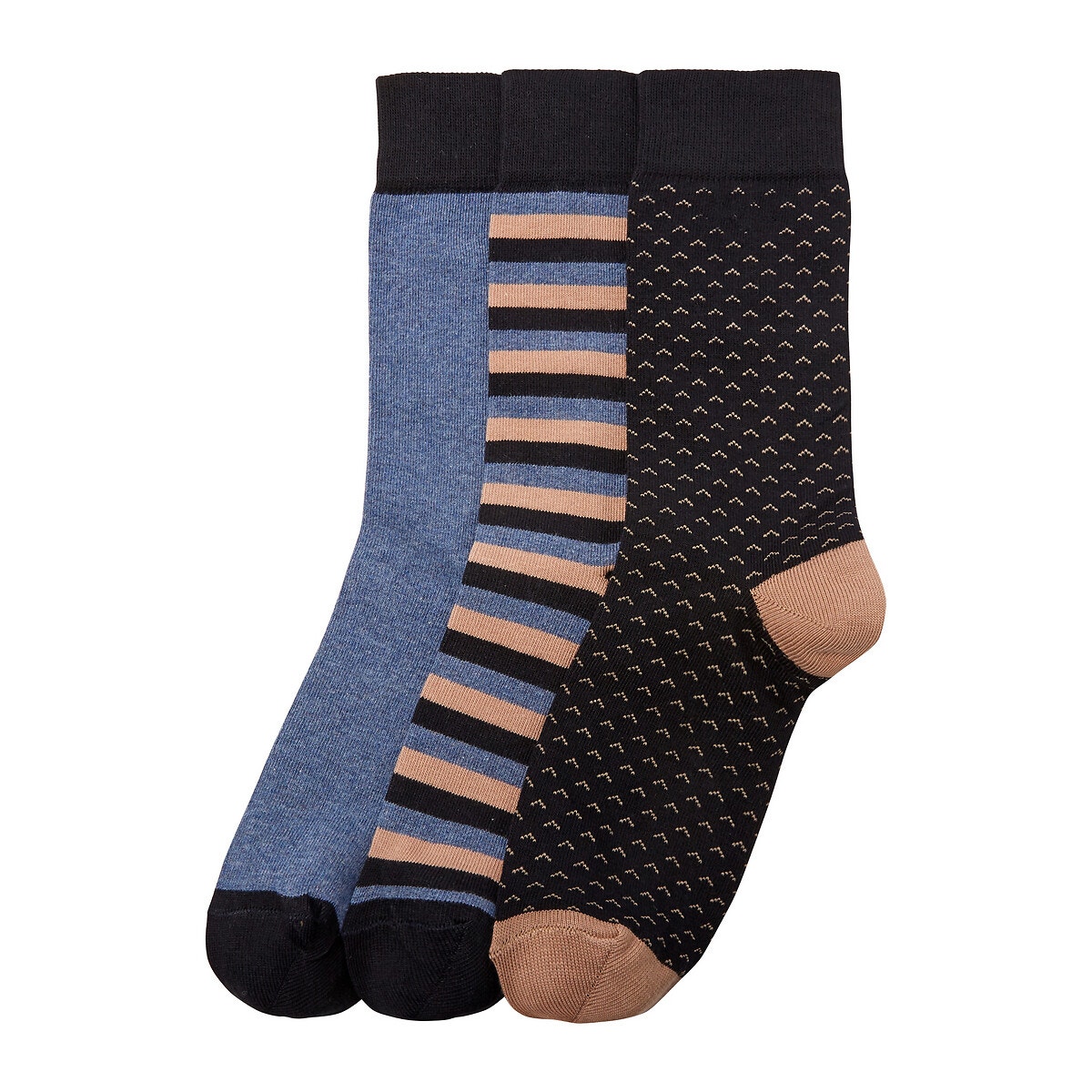 LA REDOUTE COLLECTIONS Σετ 3 ζευγάρια κάλτσες