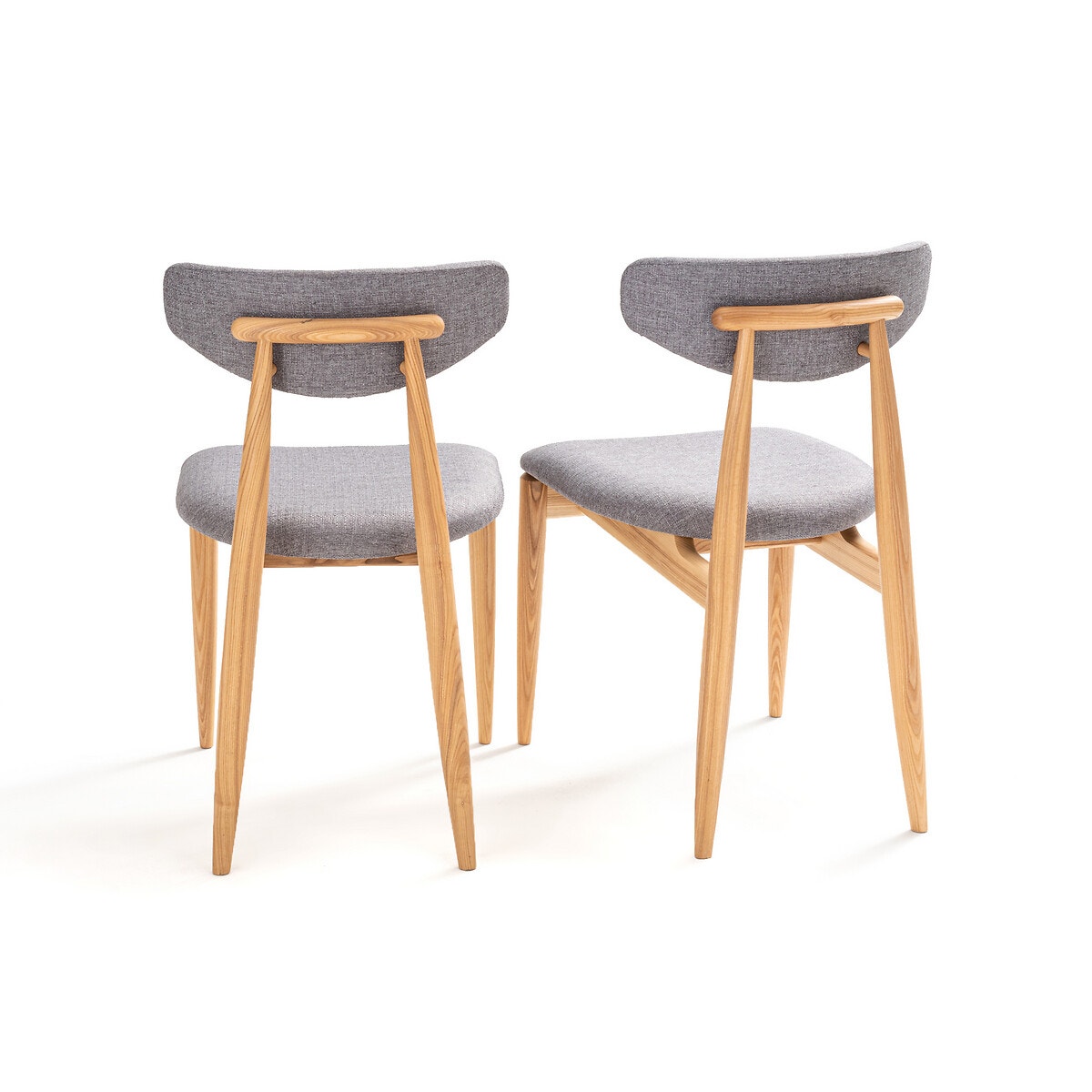 Σετ 2 καρέκλες vintage από ξύλο δεσποτάκι, Nochy