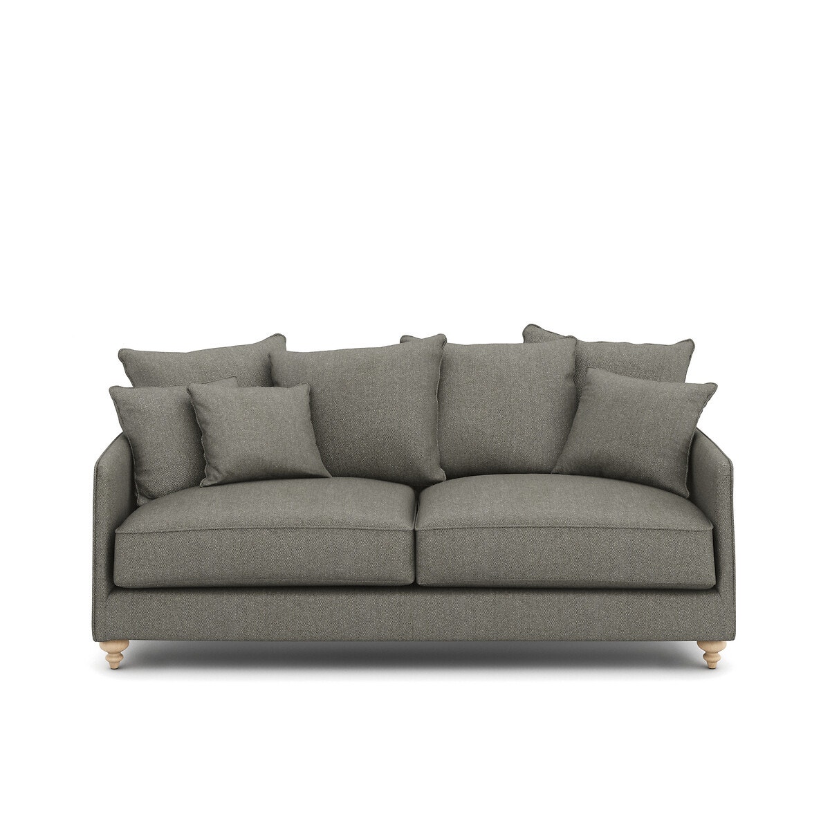 AM.PM Πτυσσόμενος καναπές από τουίντ Μ105xΠ204xΥ93cm