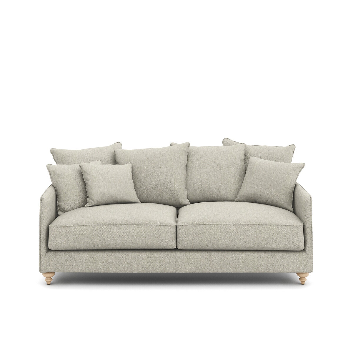 Πτυσσόμενος καναπές από τουίντ Μ105xΠ204xΥ93cm