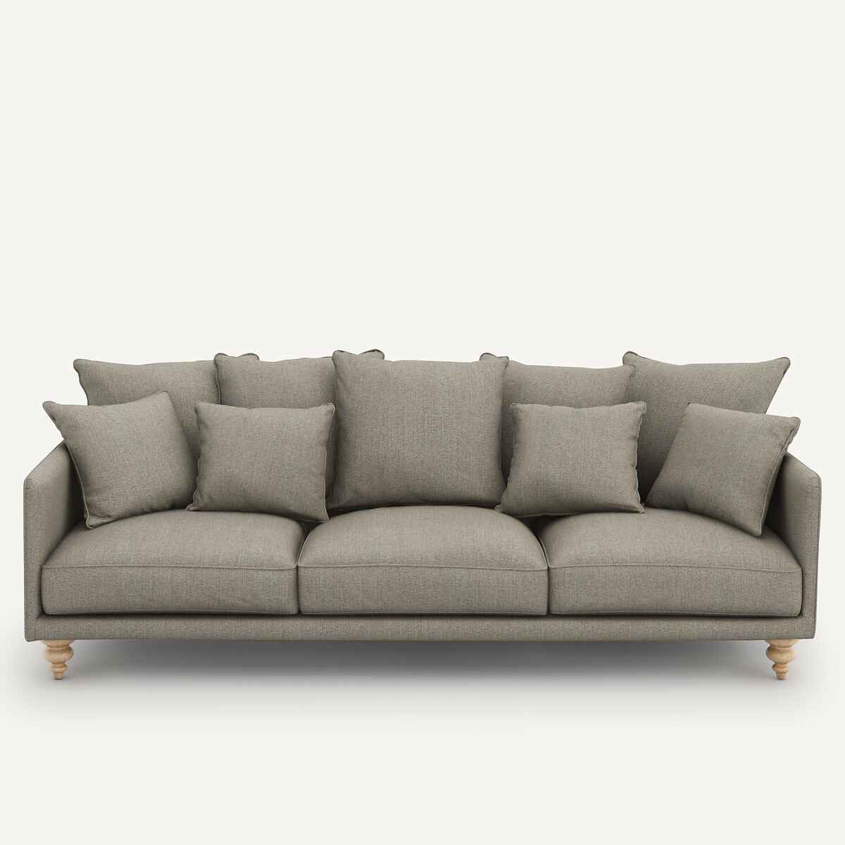AM.PM Καναπές με τουίντ ταπετσαρία Μ105xΠ198xΥ93cm