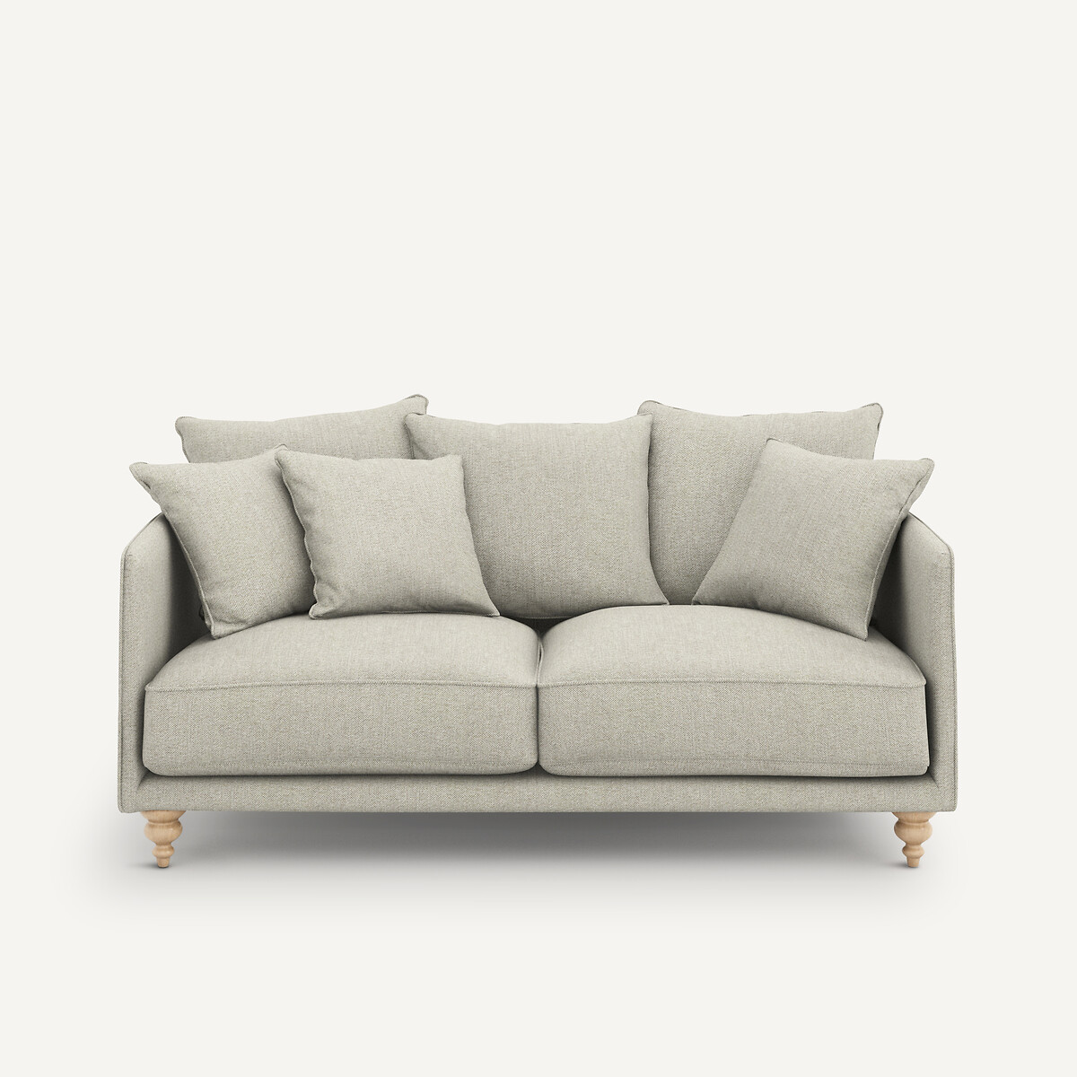 AM.PM Καναπές με τουίντ ταπετσαρία Μ105xΠ178xΥ93cm
