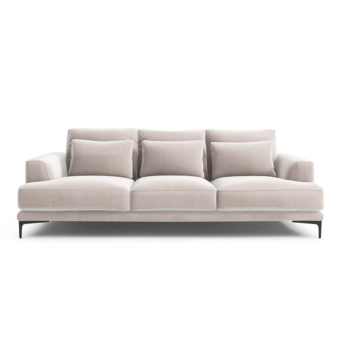 AM.PM Καναπές από βελούδο Μ105xΠ217xΥ83cm