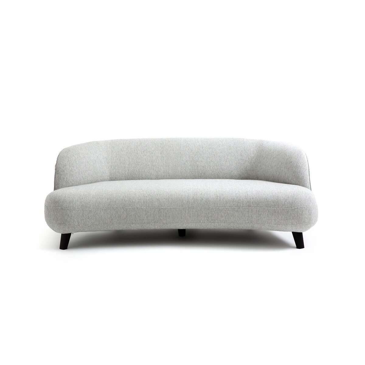 Καναπές με μπουκλέ ταπετσαρία Μ99xΠ200xΥ75cm