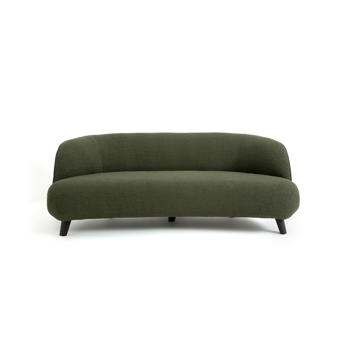Καναπές με μπουκλέ ταπετσαρία Μ99xΠ200xΥ75cm