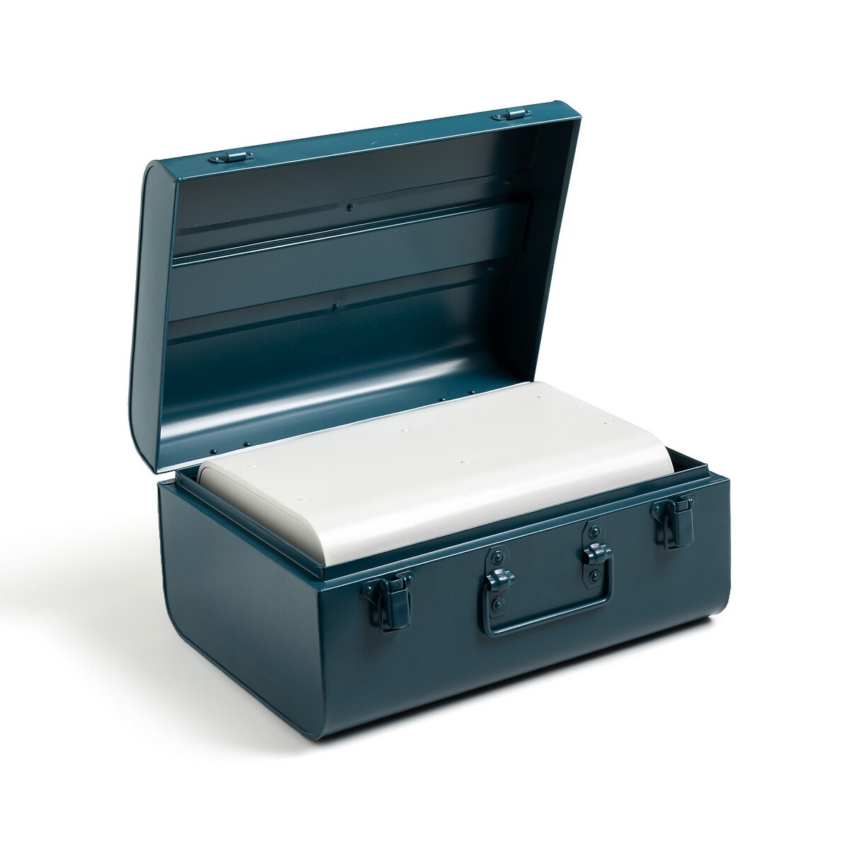 Σετ 2 μεταλλικά κουτιά Π35xΥ17cm