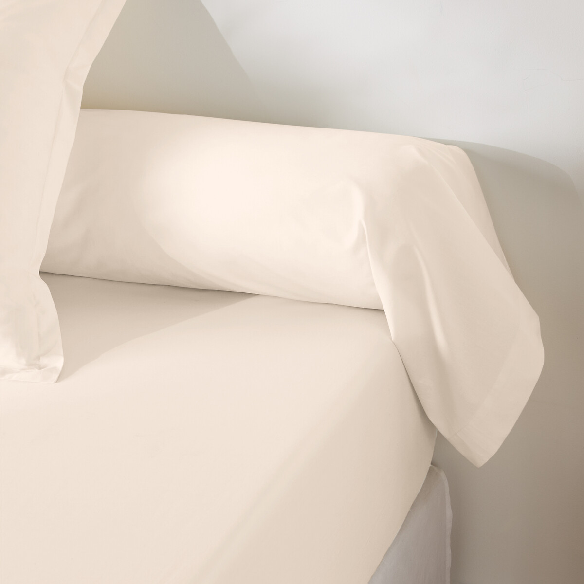 Μονόχρωμη θήκη για καραμέλα από προπλυμένο βαμβάκι 85x185 cm